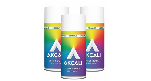 AKÇALI 400 ML SPREY BOYA MAT BEYAZ